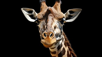 Obraz premium giraffe head close up