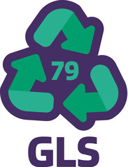 Caution Marking Recycling GLS Industrial Code 79