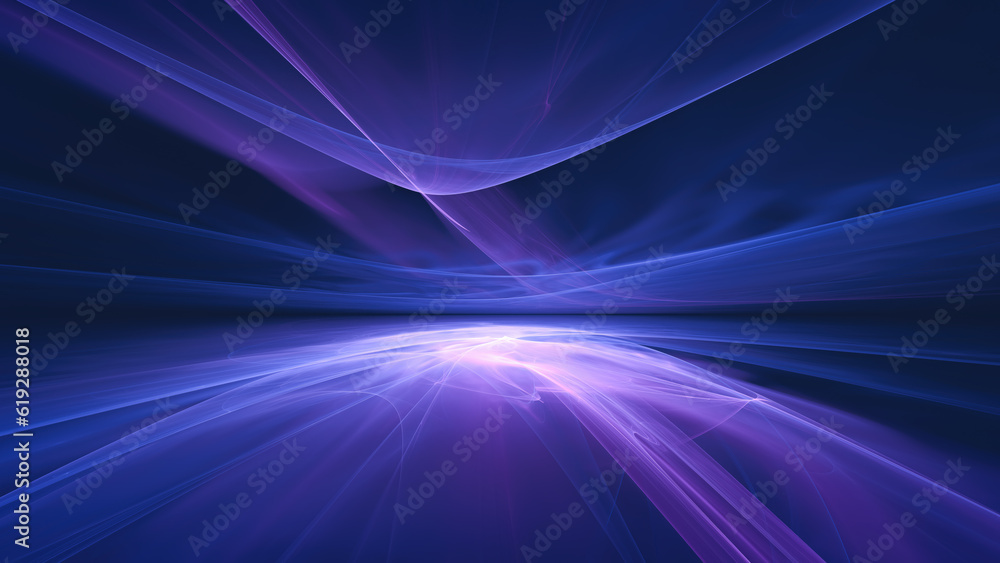 Wall mural abstract cyber space background - Wall murals