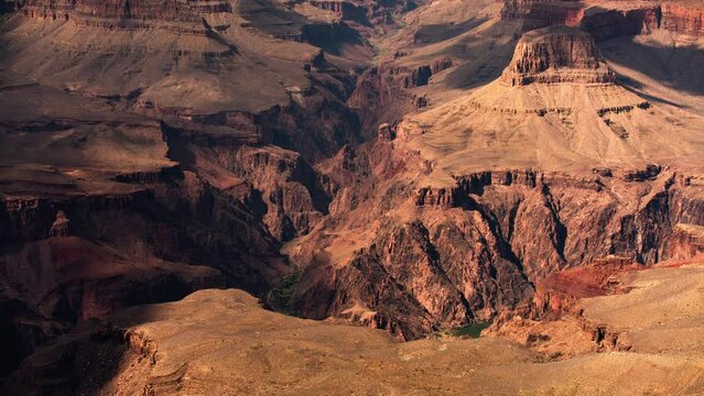 Grand Canyon Clouds Shadow Colorado River Phantom Ranch Telephoto Time Lapse Tilt Up Arizona USA