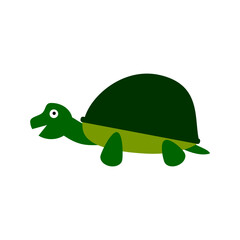 Turtle icon on white.