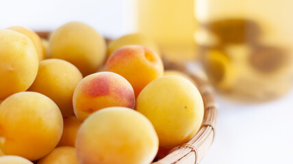 梅の実　果実酒