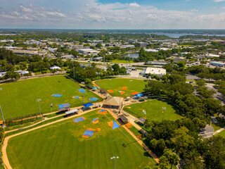 Aerial photo Sailfish Ballpark Stuart Florida USA