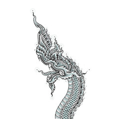 illustration of a Naga