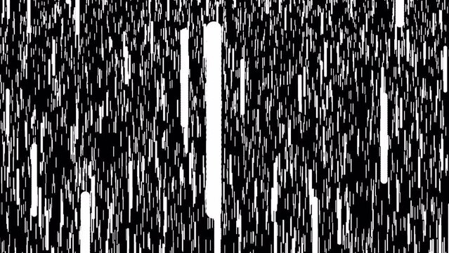 Rain loop with alpha channel overlay