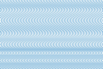 Fototapeta na wymiar blue waves line abstract on white background
