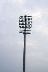 Cricket stadium flood lights poles at Delhi, India, Cricket Stadium Lights