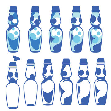 Ramune, a carbonated drink popular in Japan,