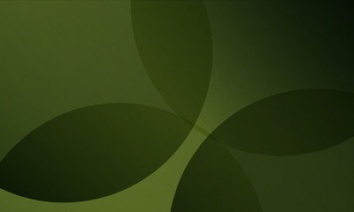 abstract green background with leaves
