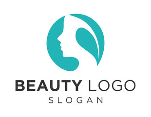 Logo design about Beauty on a white background. created using the CorelDraw application.