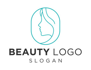 Logo design about Beauty on a white background. created using the CorelDraw application.