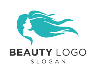 Logo design about Beauty on a white background. created using the CorelDraw application.