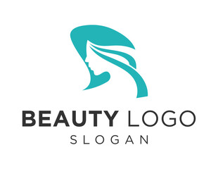 Logo design about Beauty on a white background. created using the CorelDraw application.