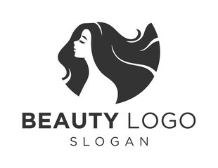 Logo design about Beauty on a white background. created using the CorelDraw application.