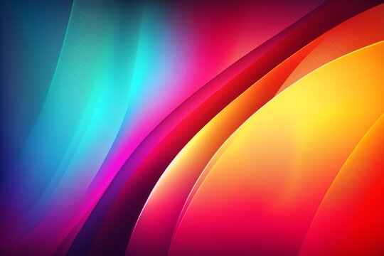 Abstract background with bright colors. Colorful Modern screen. Multicolor background. Generative AI.