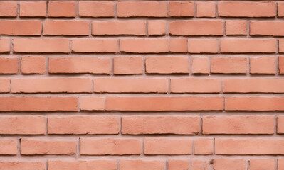 Obraz premium red brick wall texture background, generative ai