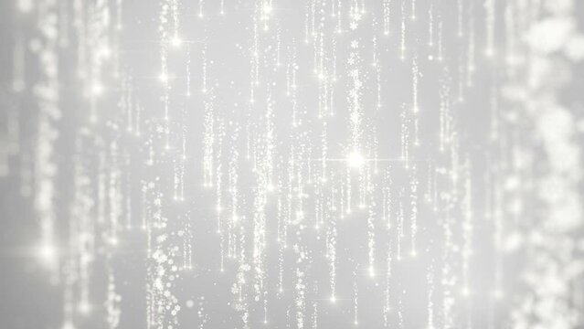 Beautiful white Christmas background looped