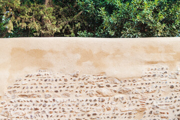 Modèle de mur ancien rénové