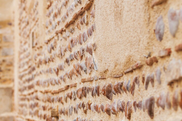 mur ancien rénové