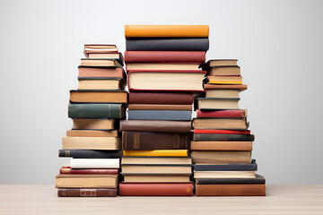 stack of books