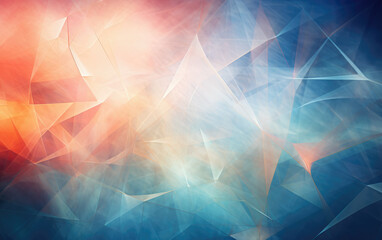 Geometric Volumetric Abstract Background