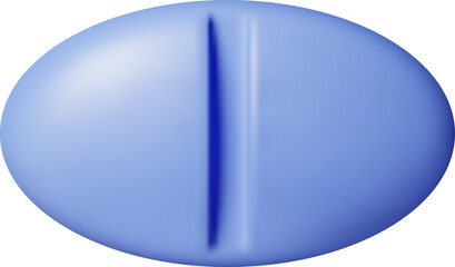 3D Classic Pill Tablet