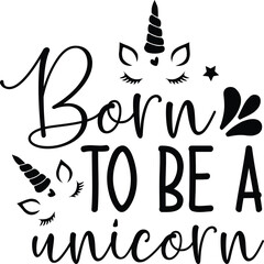 Unicorn svg design