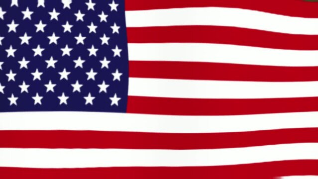 American flag videos. United States Flag 3d Slow Motion Video. United States Flag Blowing Close Up. US Flags Motion Loop HD resolution USA Background.