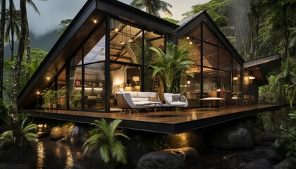 modernist one bedroom cottage