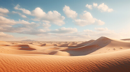 Fototapeta na wymiar Sand dunes. AI Generative