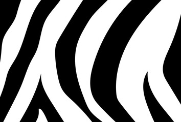 Zebra print, zebra pattern background. vector illustration