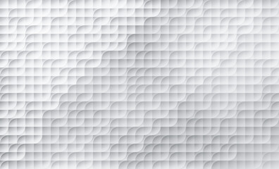 Abstract white background with undulations