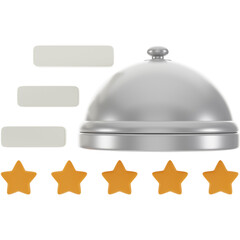 Delivery rating 3D Icon