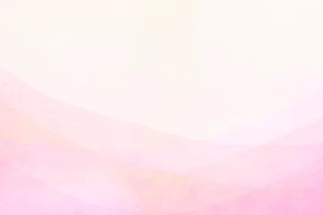 Fotobehang ピンクの優しい水彩風の背景 © レオン1788