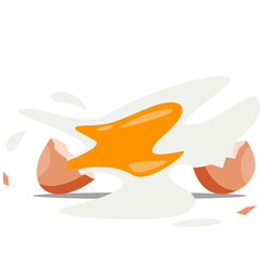 broken egg