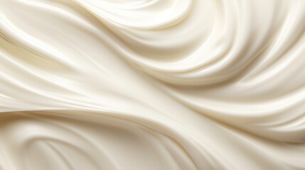 Fototapeta na wymiar White lotion beauty skincare cream texture of cream cosmetic product background