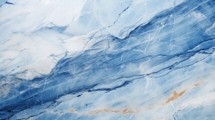 Fototapeta premium Blue marble texture background pattern with high resolution. Texture