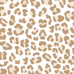 Leopard print pattern animal seamless.