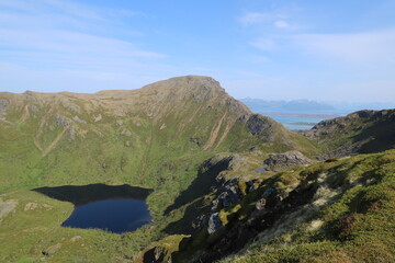 randonnée à Sto dans les Vesteralen, Norvège