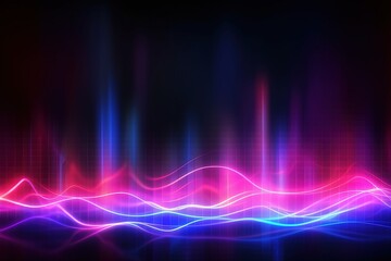 abstract futuristic background with gold PINK blue glowing neon moving high speed wave lines and bokeh lights. Data transfer concept Fantastic wallpaper