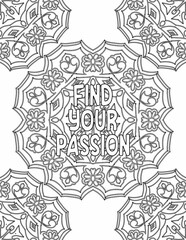 Kindness Coloring sheet, Mandala Coloring Pages for Self-love for Kids and Adults