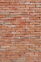 Texture of the brick walls            