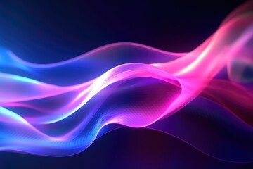 Naklejka premium neon colors wave, colorful background, waves background, pink, purple, blue, background, fiber optics background, abstract background, neon color, wallpapers, desktop background,