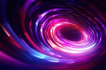 abstract futuristic background with gold PINK blue glowing neon moving high speed wave lines and bokeh lights. Data transfer concept Fantastic wallpaper