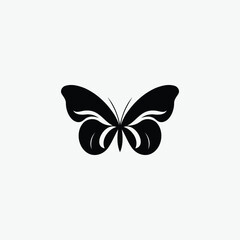 Butterfly  logo design vector illustration