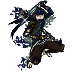 Assassin on a broom © Soontida