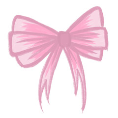 Pink Ribbon Bow