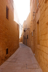 Fototapeta premium mdina città antica di malta