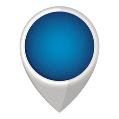 Symbol of location and orientation on the ground design