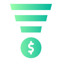 sales funnel icon 
